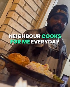 Every day my neighbour cooks dinner for me and he's tired of it... | IGV