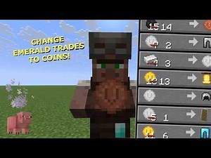 I made a Currency Library for Minecraft | Villager Coin Mod Showcase