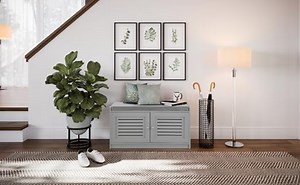 Watch Keep your shoes within reach with our shoe storage bench on Amazon Live