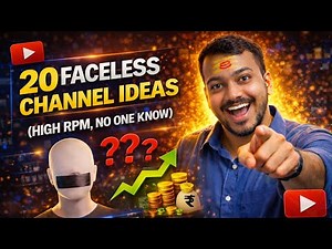 🔥20 Faceless Channel Ideas 2026 | Best YouTube Niches 2026 | Copy Paste Ideas | YouTube Niches 📈