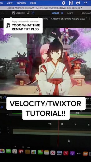Twixtor Plugin Tutorial for Genshin Impact Video Editing