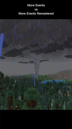 More Events VS More Events Remastered #minecraft #gaming #addon #addons #mcpe