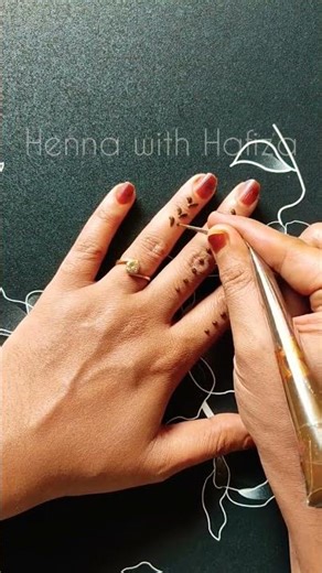 fingers mehndi design #mehndi #mehandi #shorts #hennawithhafiza