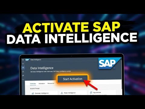How to Activate SAP Data Intelligence - Full Guide