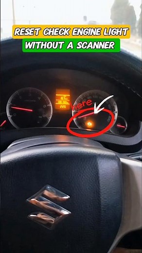 How to Reset Check Engine Light Without a Scanner📵 #OBDReset #ECUReset #NoScannerFix #carhacks #tips