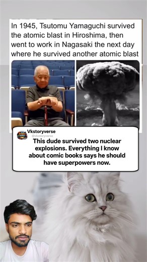 This dude survived two nuclear explosion...