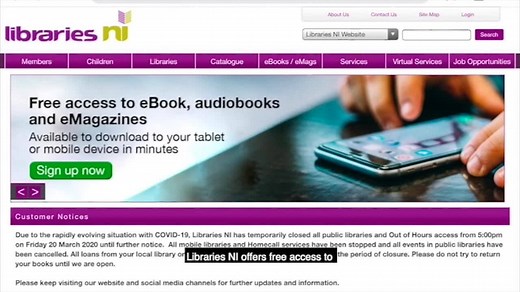 8.2K views · 61 reactions | FREE access to eBooks, audiobooks and eMagazines available to download to your table or mobile device in minutes. For those who haven’t already signed up here’s a handy video guide to get you started  | Libraries NI | Facebook