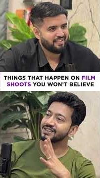 What REALLY Happens on Film Sets? 🎥🔥 ft. Sachin Pathak #filmshoot #behindthescenes #bollywood