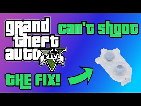 HOW TO FIX CAN'T SHOOT ON GTA 5 (ONLY FIX!!)(IT'S FINALLY FIXED!!)