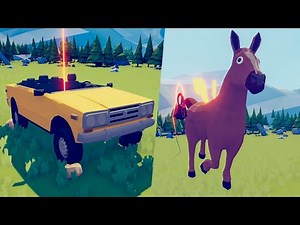 CAR in TABS, CRAZY MOD - New Weapons in Totally Accurate Battle Simulator