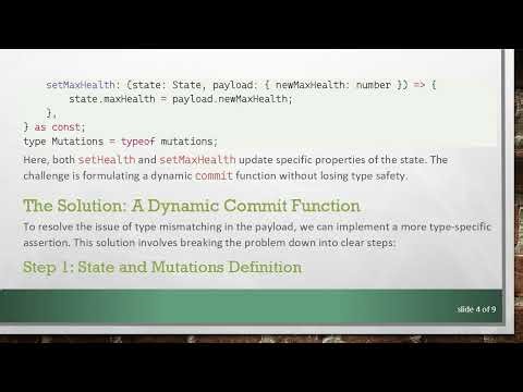 Creating a Dynamic Commit Function in TypeScript: Handle Mutations Smoothly