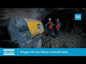 Compresores de aire portátiles Atlas Copco | Compañía Minera Can Can.