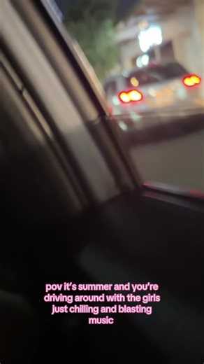 Nostalgic Summer Vibes: Driving with Friends