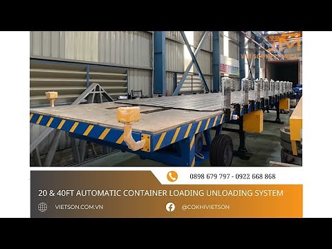 20 & 40ft Automatic Container Loading Unloading System | VIETSON MECHANICAL