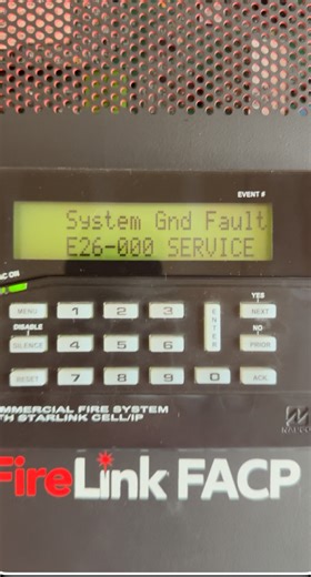 The Napco FireLink panel comes with a built-in ground fault diagnostic tool - time to see it in action. Will it find a real life ground fault? | Billy- The Alarm Guy