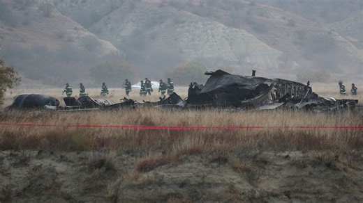 Turkish military aircraft crashes in Georgia