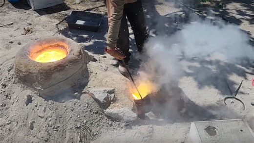 The Thermite Process Iron Foundry