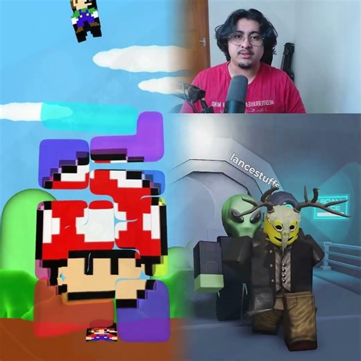 A invasão alien no 99 Noites Na Floresta! - LanceStuffs Dublado #roblox #99noitesnafloresta