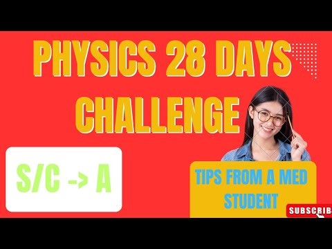 2025 A/L Physics 28 Days Challenge |2 months study plan from a Med student| GCE A/L Motivation