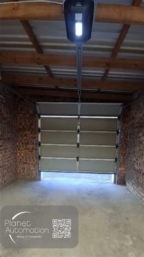 We installed a single sectional garage door + a Centurion Systems SDO5 Smart+ motor in Zeekoevlei