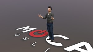 Daz3D Conversations Animation - Michael 8 - 3D model by MoCap Online (@mocaponline)