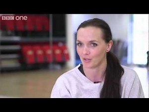 Victoria Pendleton & Brendan Cole's first rehearsal - Strictly Come Dancing 2012 - BBC