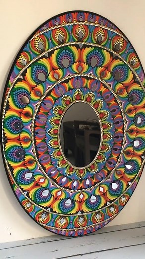 51K views · 37K reactions | @shwetaart03's dot painting is a...