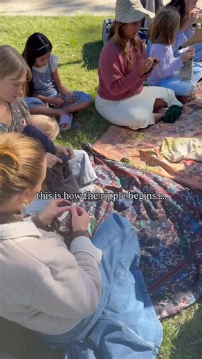 What started as two mums knitting together… has grown into something we’re feeling in a very real way. We’ve watched handwork weave its way back into homes - mothers making again, kids leaning in, families slowing down together. It’s happening in tiny pockets all over, and somehow, through this little online space, we’re all connected inside it. This vision is exactly what we’ve always hoped SUNDRI could spark: women gathering, kids absorbing the rhythm, a skill being passed on simply by being w