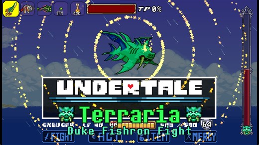 [TR&UT]猪鲨Undertale战斗完整重置版制作完成！！！