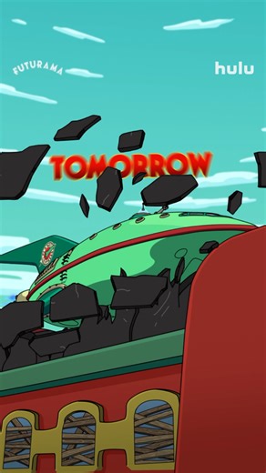That'll buff out, right? A new season of #Futurama arrives tomorrow on Hulu and FXX! | Futurama