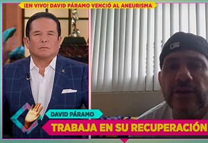 “Han sido tiempos difíciles, pero ya voy de salida”; reaparece David Páramo