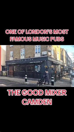 One of London's most famous music pubs... 🍺 The Good Mixer 📍 Camden #London #pubcrawl #pubs #foryou #fyp