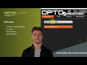 Tutorial Microgate OptoJump - Software
