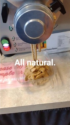 Real peanut butter 🥜🧈 dispensed like ice cream #natural