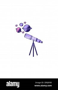 flashy sales animation of telescope design Stock Video Footage - Alamy