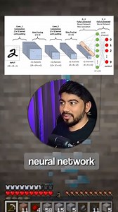 Convolution Neural Network inside Minecraft 🤯 #rgbguy #ai #minecraft | RGBguy