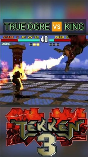 Tekken 3 - Who Win? True Ogre Vs King 鉄拳 철권 #shorts