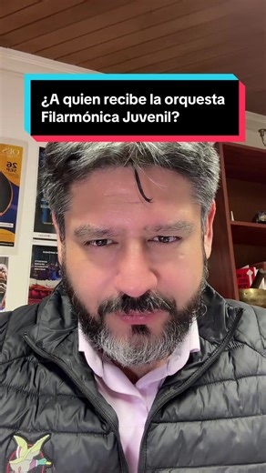 ¿A quien recibe la orquesta Filarmónica Juvenil? #orquestajuvenil #filarmonica #orquestasinfónica #sinfonicanacional #quito