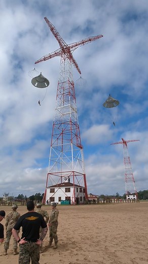 11M views · 180K reactions | The 250’ towers are operational. Class 15-23 is the first to use them in several years at Fort Benning, GA! | Soldier Photos | Facebook