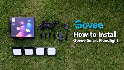 How to install Govee Smart Flood Lights