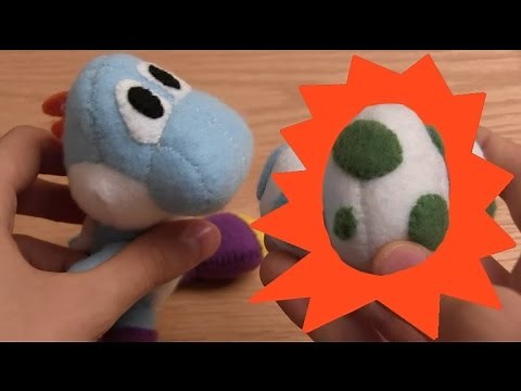 Make your own Yoshi Egg Plush