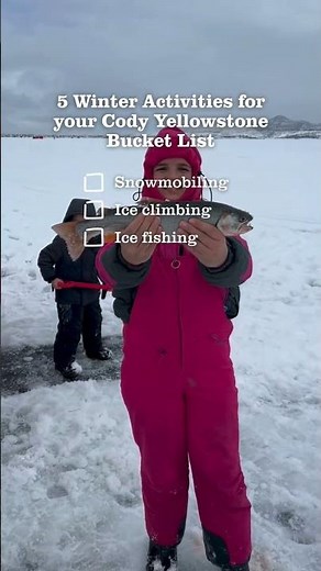 5 Winter Adventures for Your Cody Yellowstone Bucket List