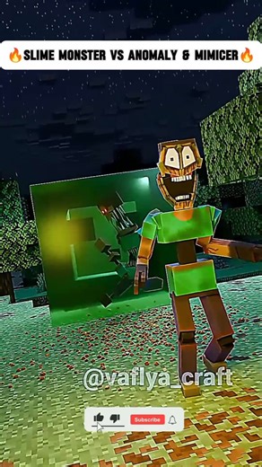 POV: Slime Monster Is Built Different 💀 #shorts