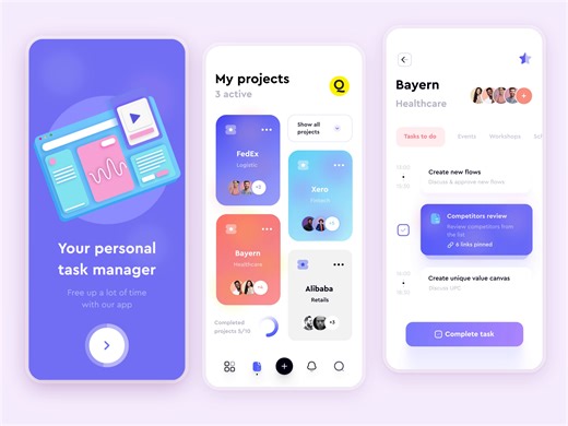 App Animation – Task Management