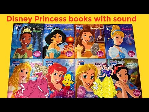 DISNEY PRINCESS BOOKS WITH SOUND |ME READER