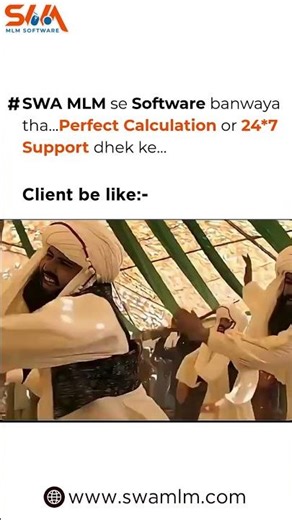 SWA MLM : Our Dhurandhar software handles everything perfectly😎📈