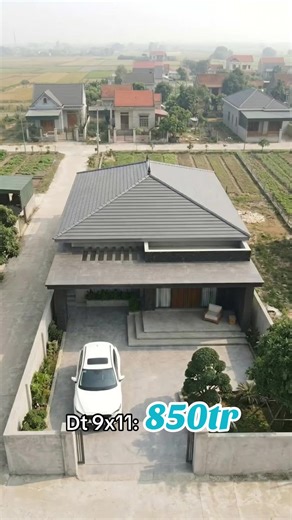 Nhà Mái Nhật Sân Vườn Giá 850 Triệu