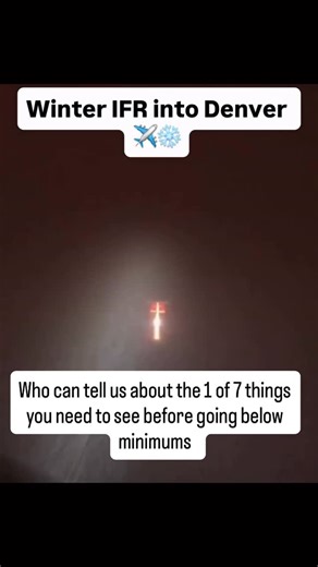 Walter Dusseldorp, MBA, CFII | IFR flying comes with many rules and regulations including requirement to identify X before going below min… how many can you name!... | Instagram