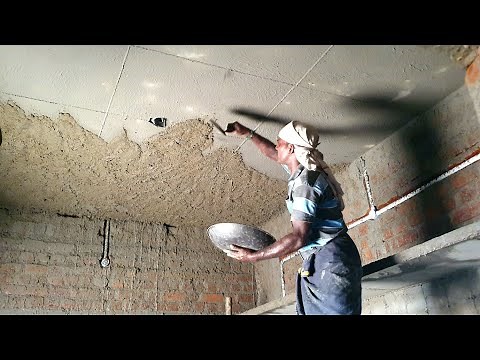 Perfect Roof ceiling Plastering_Bedroom Shuttering Roof Ceiling Plaster with Quickly|Plastering work