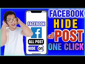 HIDE ALL FACEBOOK POST IN JUST ONE CLICK | paano mag hide ng lahat ng post sa Facebook in one click